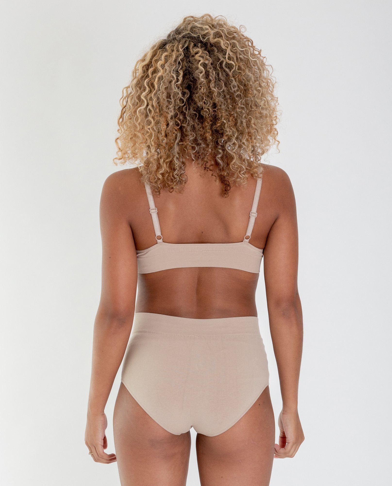 High Waist Cotton Briefs