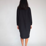 Etta Organic Cotton Dress In Black