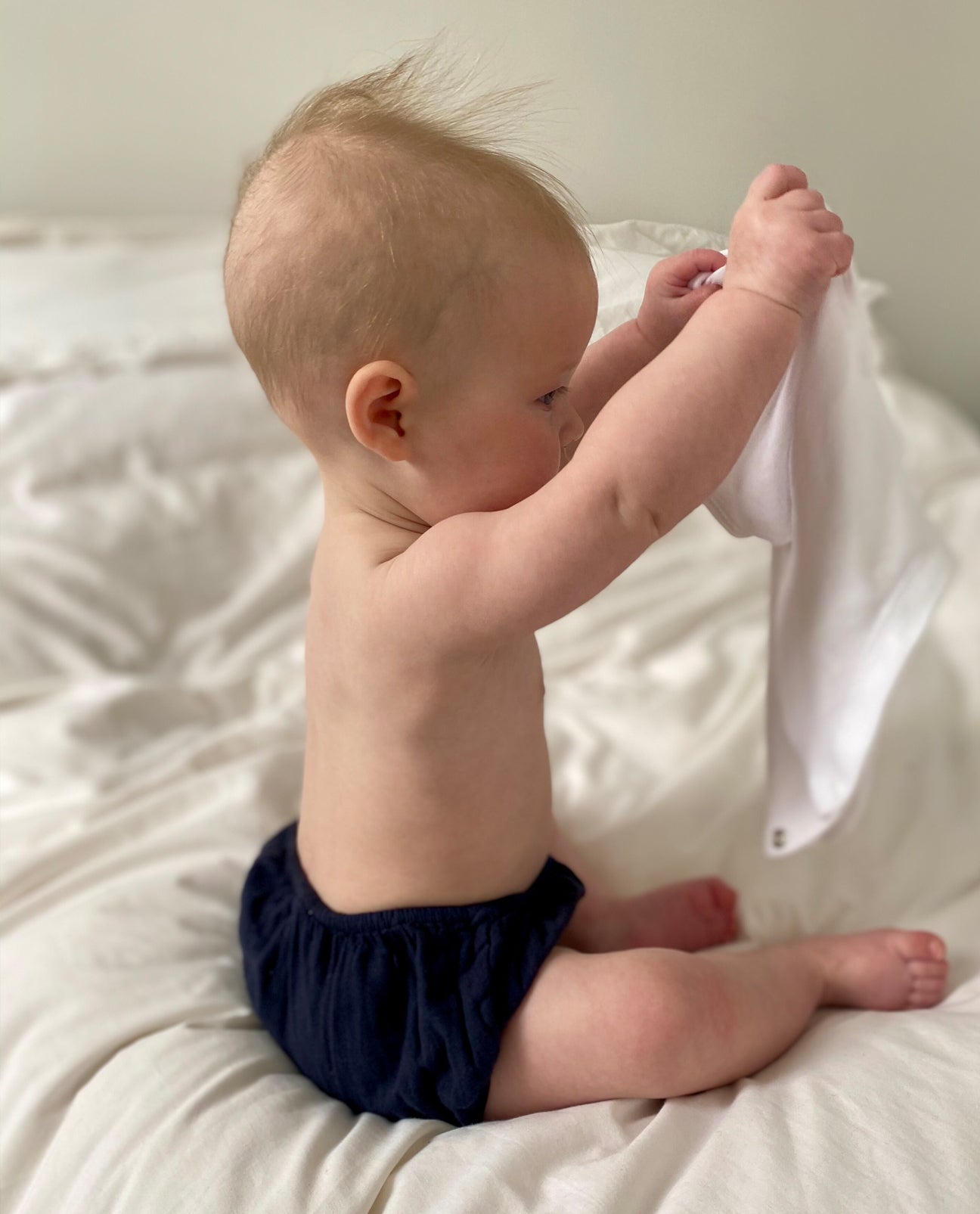 Gabriel Organic Cotton Knicker In Deep Indigo