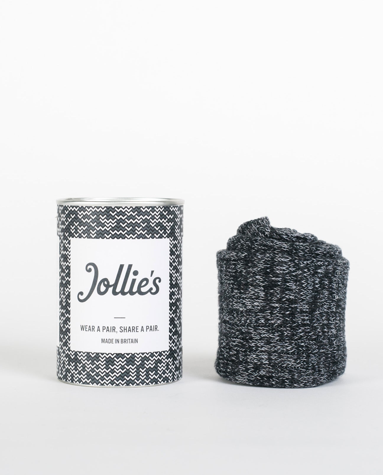Jollie Socks - Grey Twister