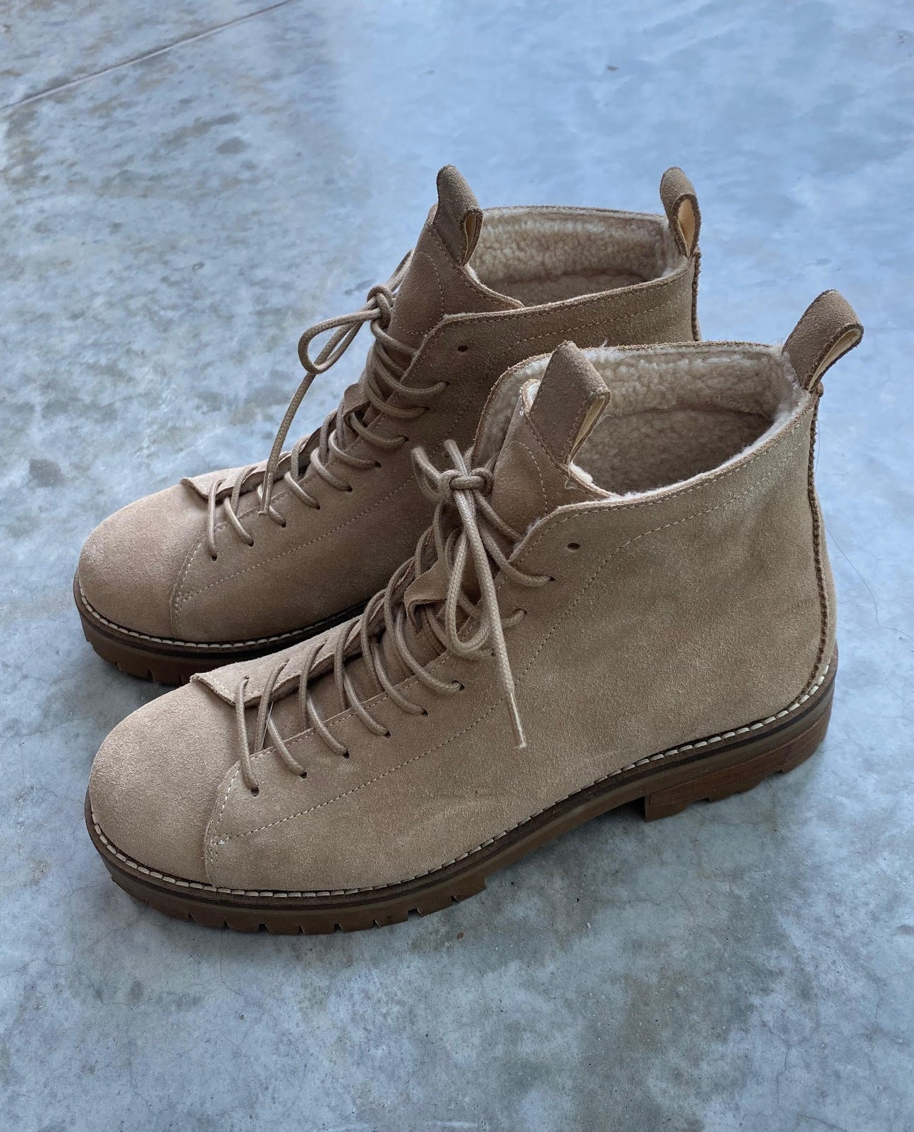 Siena Derby Boot In Natural 6