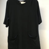 Lillian Organic Cotton Dress in Black XS Preloved