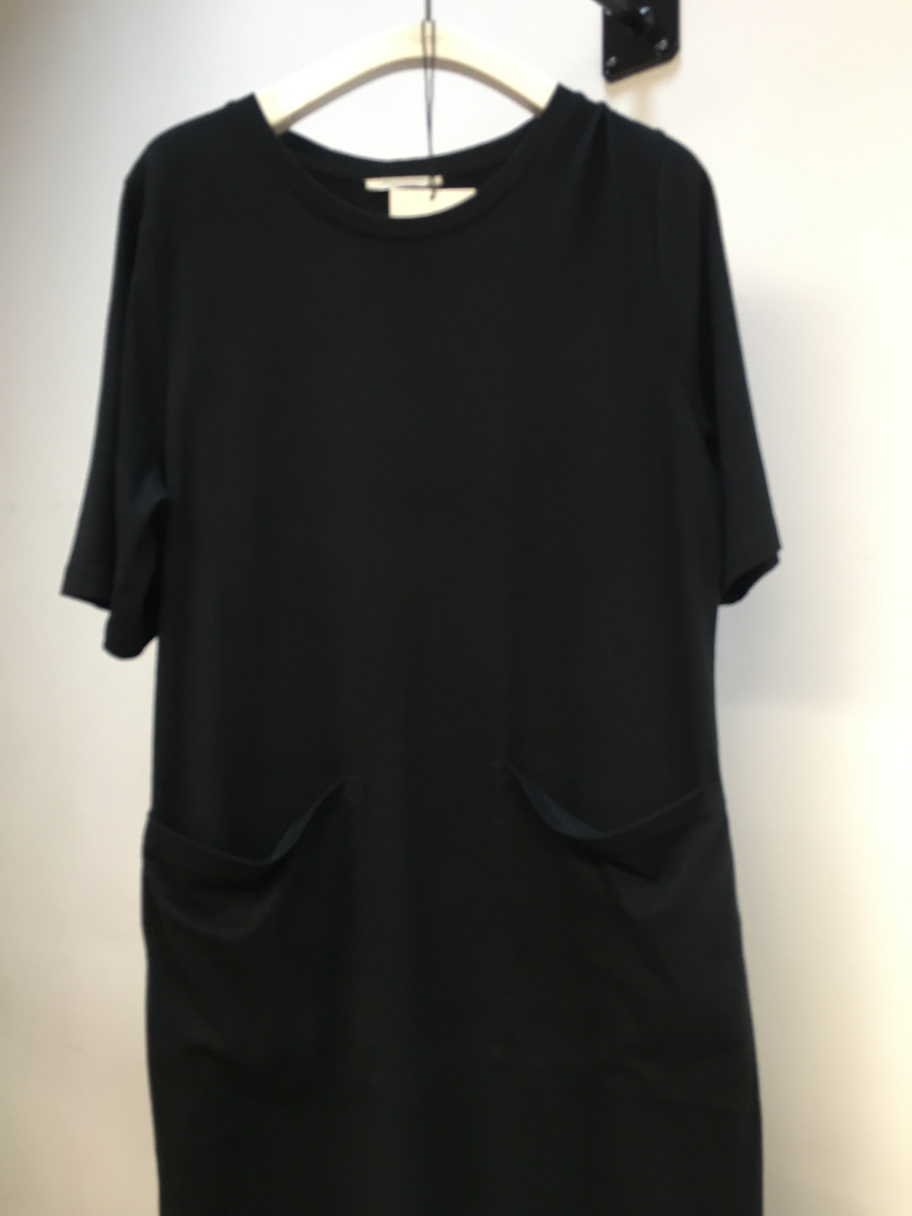 Lillian Organic Cotton Dress in Black XS