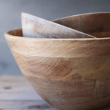 Indus Large Wooden Bowl in Natural