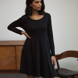 Iris Lyocell Dress In Black