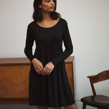 Iris Lyocell Dress In Black