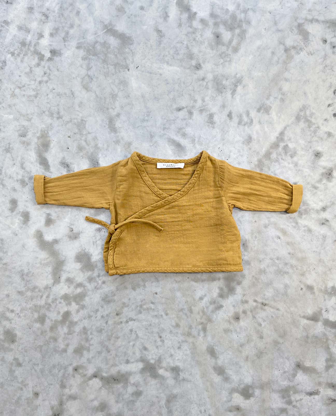 Jael Organic Cotton Baby Top In Sun