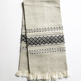 Caria-Casa Large Linen Towel in Natural