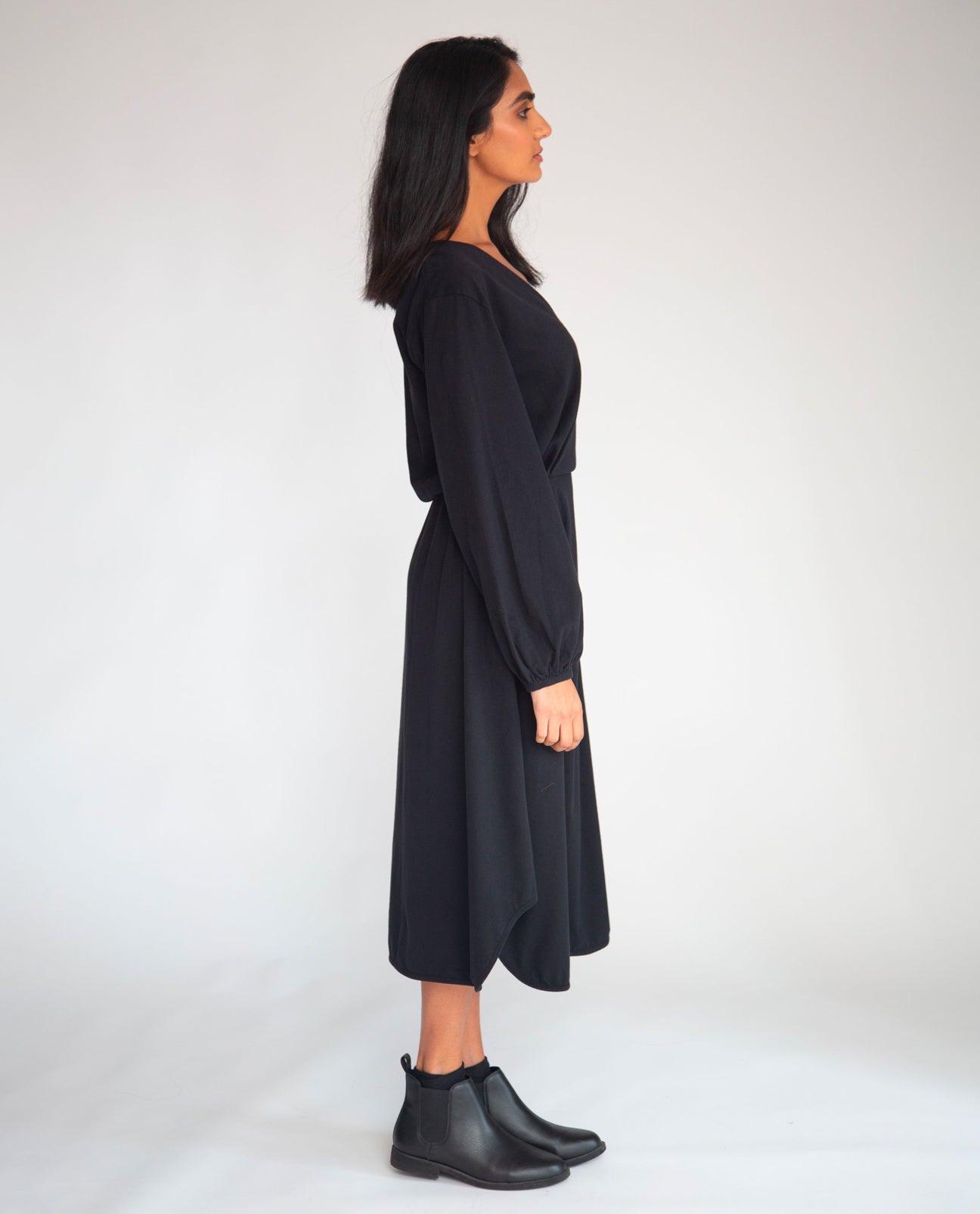 Luella Organic Cotton Dress In Black