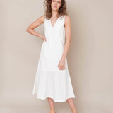 Madelyn Organic Cotton Dress In White S Preloved