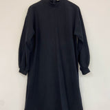 Marta Organic Cotton Dress in Black M Preloved