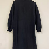 Marta Organic Cotton Dress in Black M Preloved