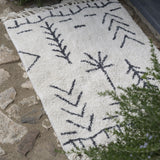 Santana Tufted Bath Mat in Ivory