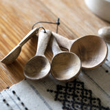 Talasnal Wooden Measuring Spoon in Natural