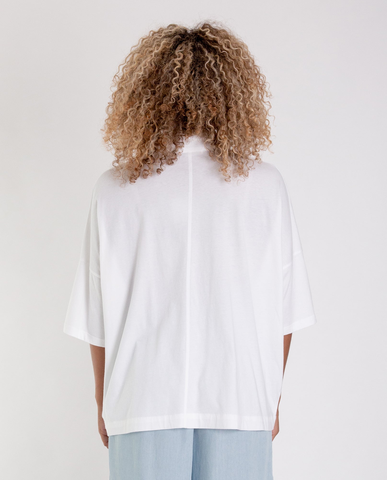 NAOMI Linen Shirt In White