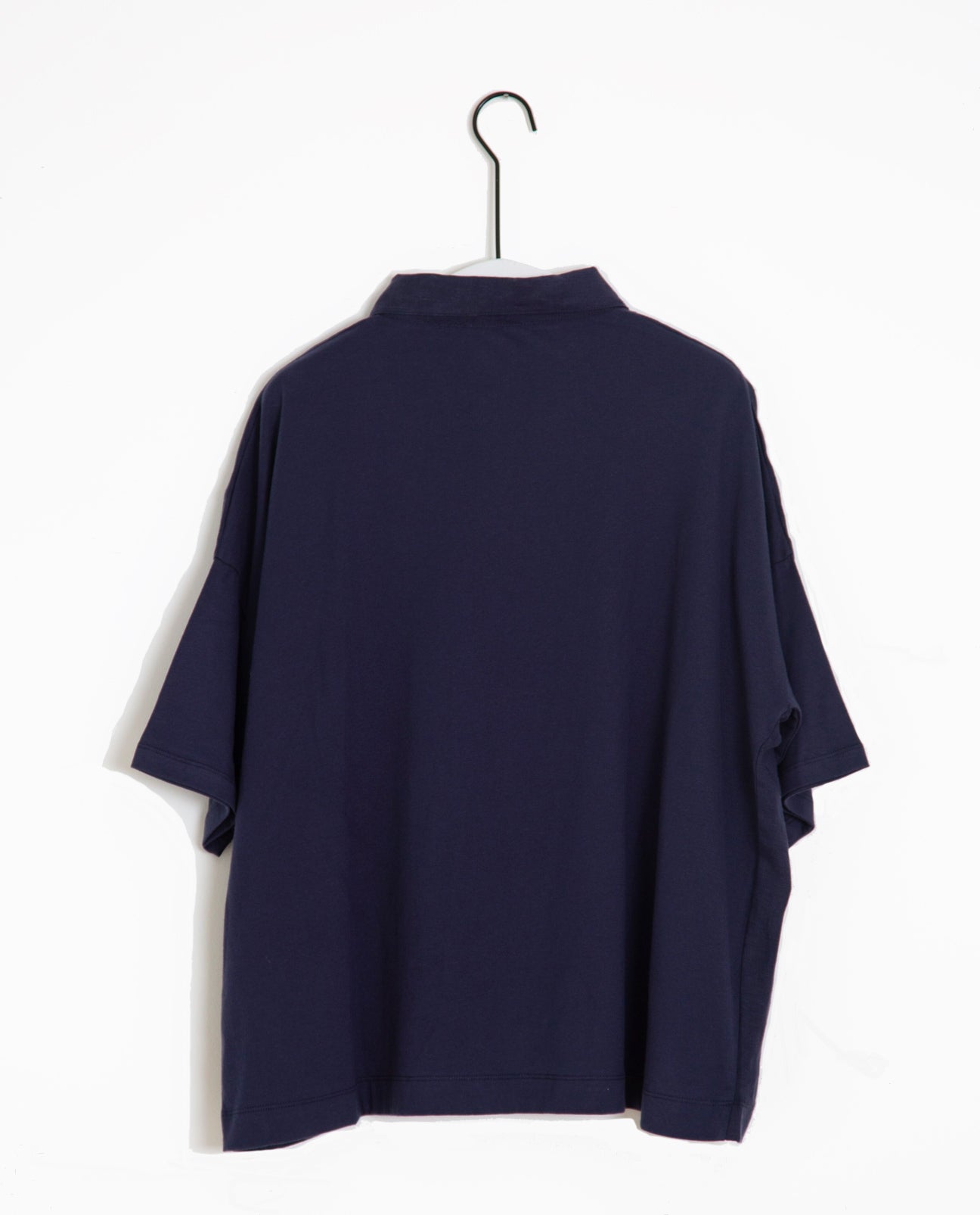 Naomi-May Organic Cotton & Linen Shirt In Midnight