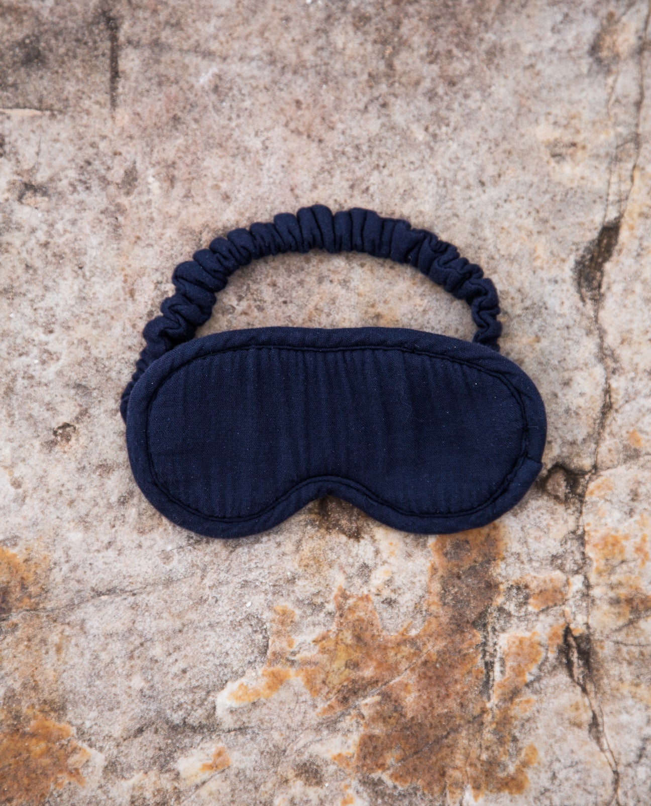 Neves Organic Cotton Eyemask In Deep Indigo Beaumont Organic