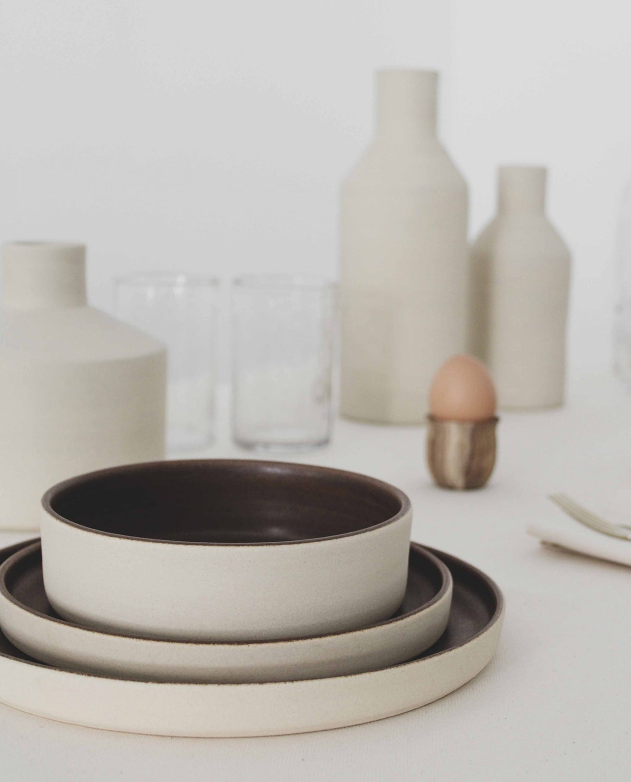 Orsi-Ocactuu Bowl in Natural / Brown