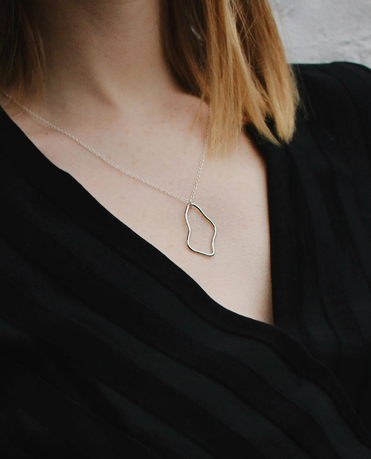 Orla Necklace in Silver