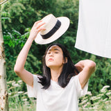 Planter Hat With Midnight Trim