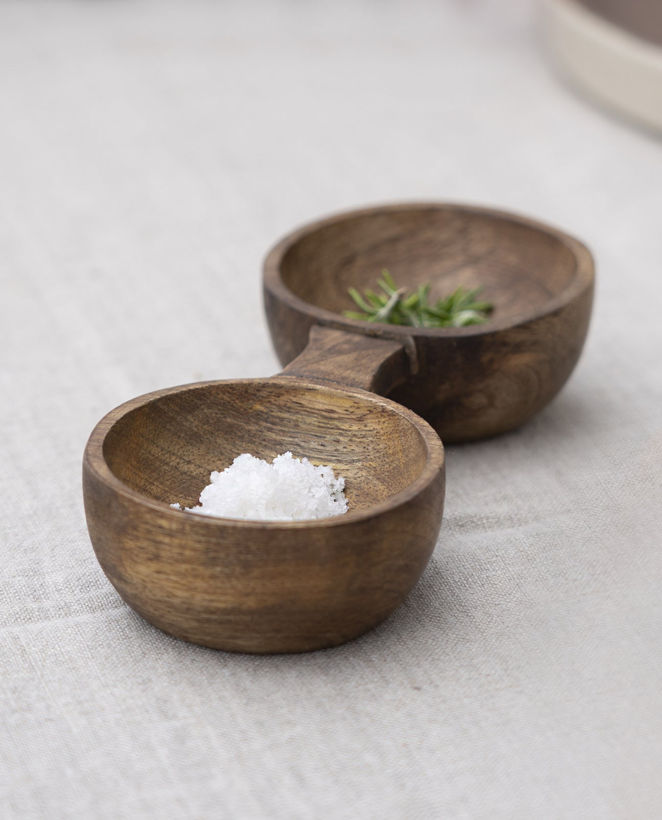 Wooden Salt And Pepper in Natural