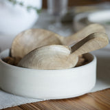 Wooden Serving Spoon Set in Natural