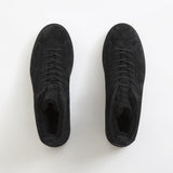 Siena Derby Boot In Black Suede