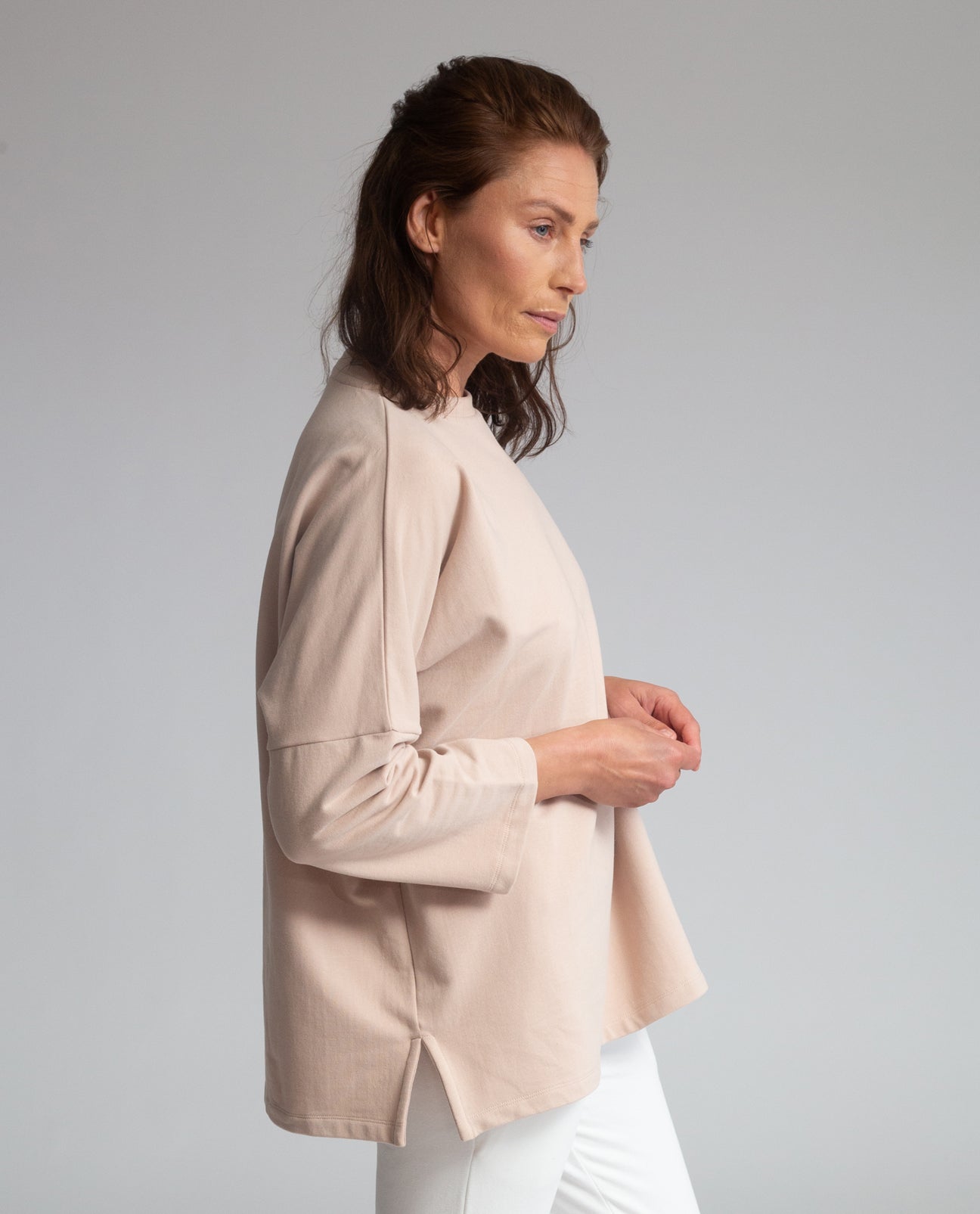 Soma Organic Cotton Sweatshirt In Crepe