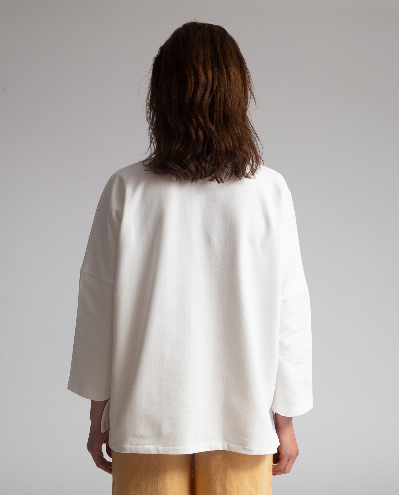 Soma Organic Cotton Sweatshirt In Ivory