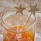 Star Brass Spoon Set