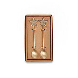 Star Brass Spoon Set