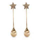 Star Brass Spoon Set
