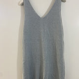 Stella Recycled Cotton Top in Pale Blue M Preloved