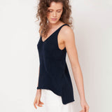 Stella Organi Cotton Vest In Navy