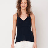 Stella Organi Cotton Vest In Navy