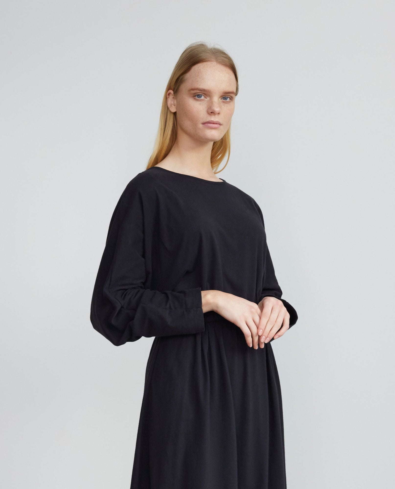 Talita Organic Cotton Dress In Black