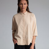 Terry Organic Cotton Shirt In Sand