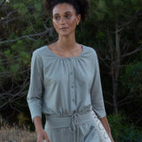 Tiva Organic Cotton T-shirt In Soft Sage