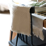 Cela-Casa Small Linen Towel in Cream