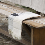 Caria-Casa Large Linen Towel in Natural