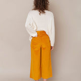 Tracey-Ann Organic Cotton Trouser In Sun