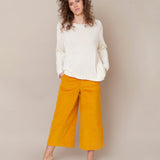 Tracey-Ann Organic Cotton Trouser In Sun