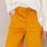Tracey-Ann Organic Cotton Trouser In Sun