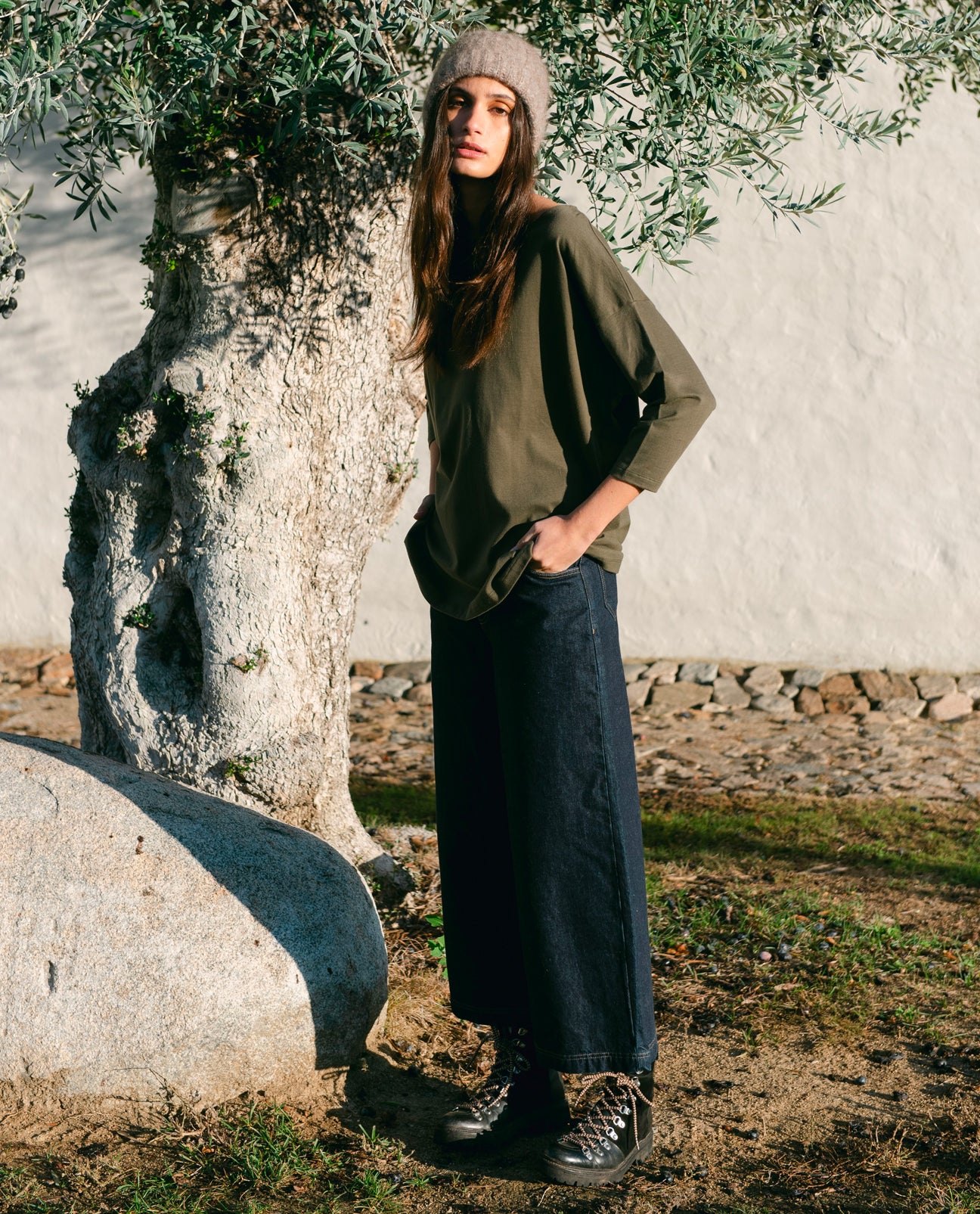 Tracey Organic Cotton Denim Jeans In Indigo