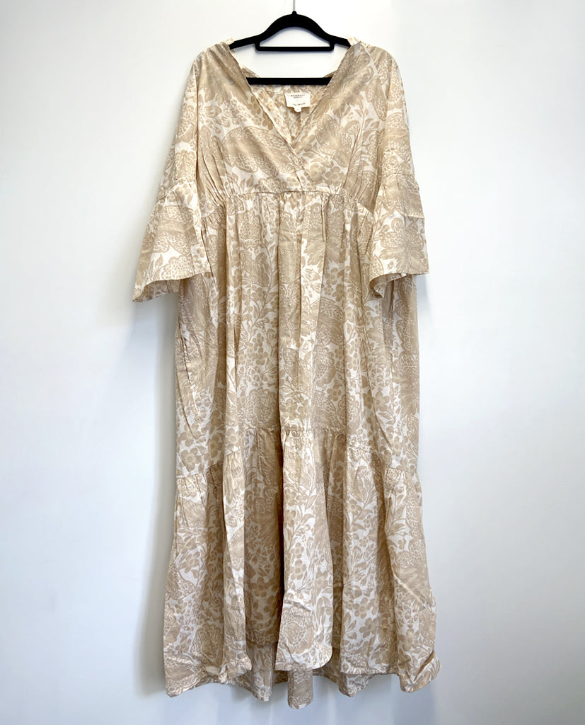 Tulsi Organic Cotton Dress in Cream XS