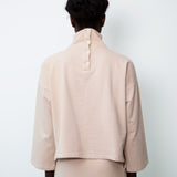 Ula Organic Cotton Top In Sand