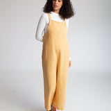 Unity Linen Jumpsuit In Sunflower