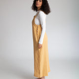 Unity Linen Jumpsuit In Sunflower