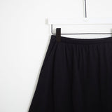 Valentina Organic Cotton Skirt In Black