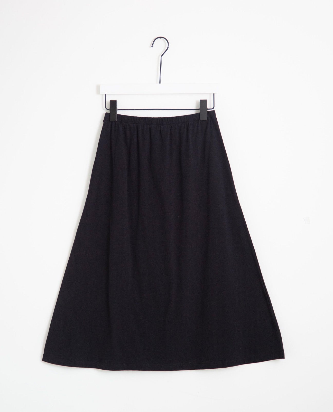 Valentina Organic Cotton Skirt In Black